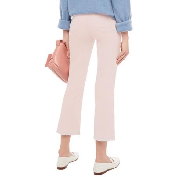 <J Brand> Pink Cropped Selena Jeans - Picture 2 of 15